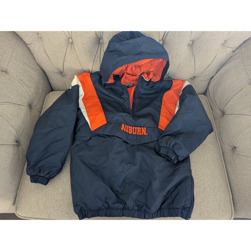 Vintage Youth XL 18-20 Thick Auburn Tigers Hooded Parka Jacket College Heisman